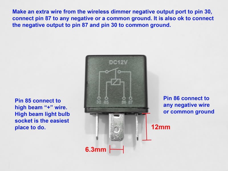 12V 4 Pin Relay Universal LED Light Turn Signal Indicator Flasher Relay