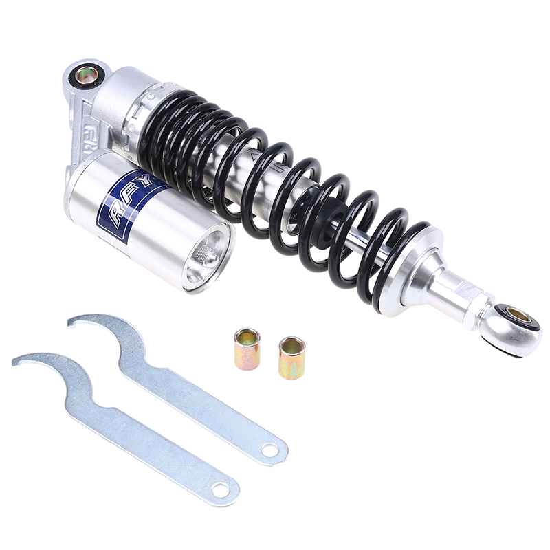 Solid Steel 320mm 330mm Motorcycle Rear Suspension Shocks Damper Assy