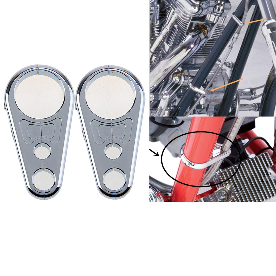 Motorcycle Bike 1" Clutch Brake Cable Clamp Throttle Wire Holder