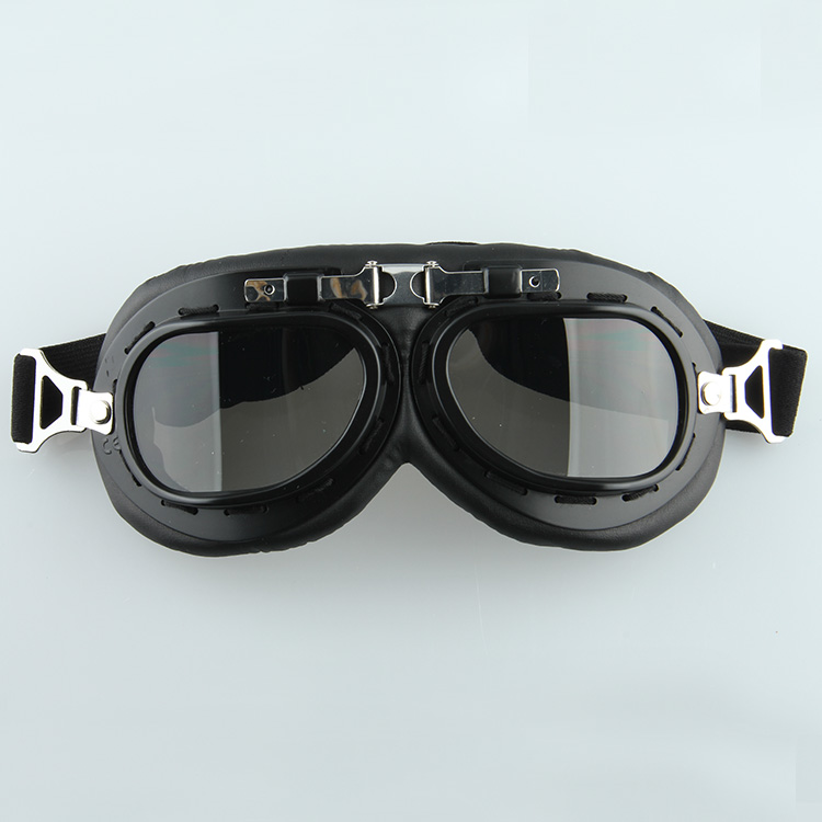 Retro Vintage Motorcycle Goggles Motorbike Flying Scooter Aviator Helmet Glasses Ebay