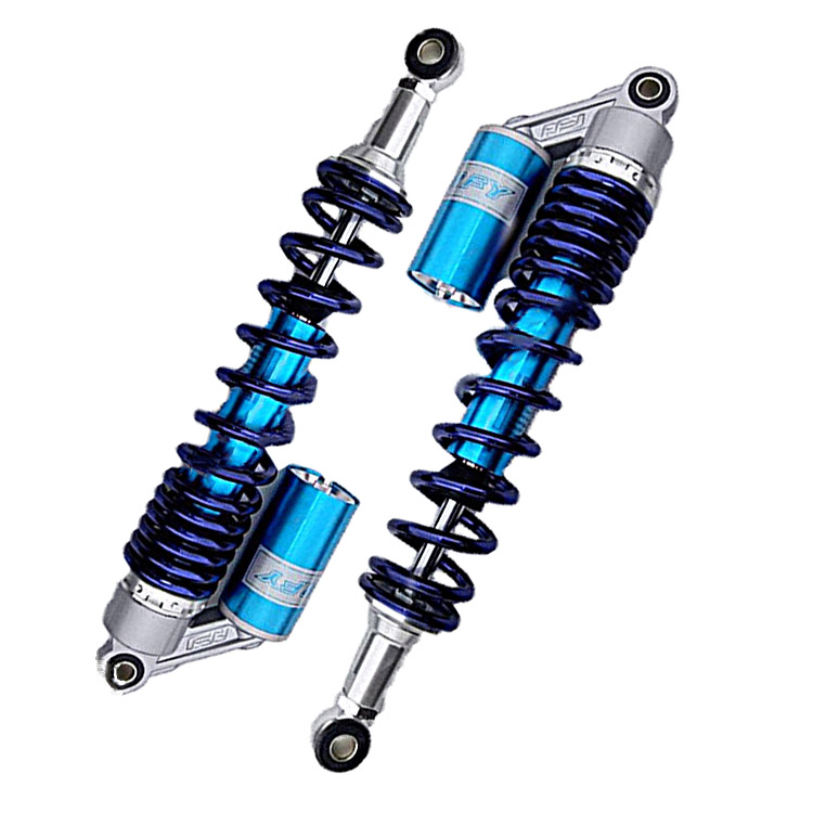 Pair 340mm Motorcycle Shock Absorber Vibration Spring Isolator ...