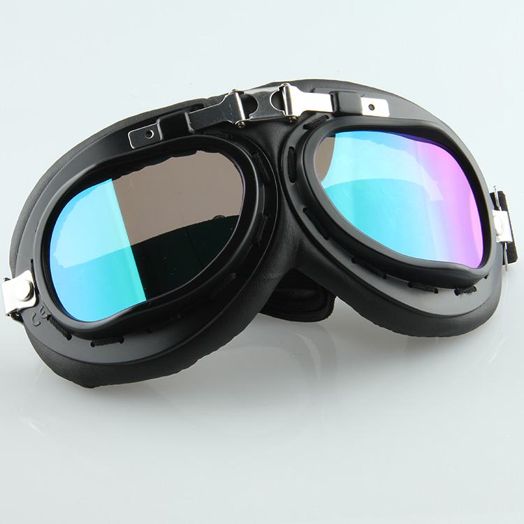 Retro Vintage Motorcycle Goggles Motorbike Flying Scooter Aviator ...